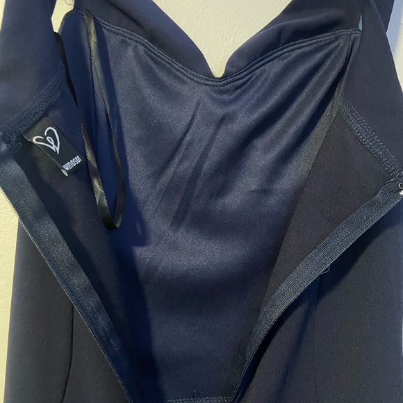 Windsor navy blue evening gown - Picture 7 of 11